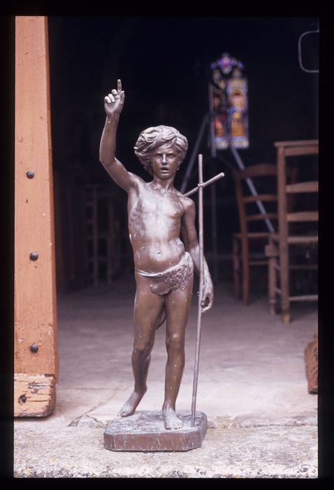 statue : Saint Jean-Baptiste, vue de face