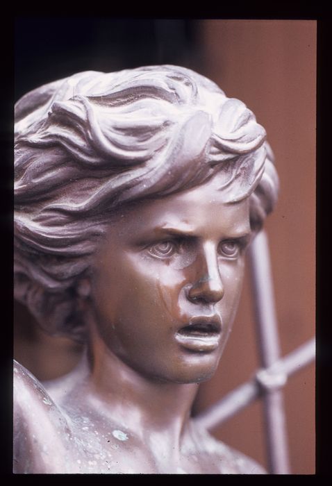 statue : Saint Jean-Baptiste, détail