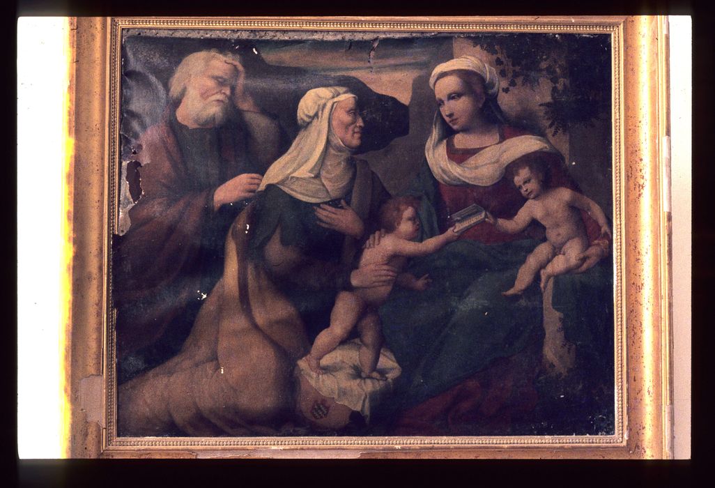 tableau : Sainte Elisabeth et la Vierge