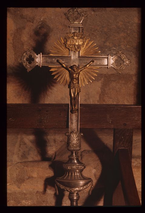 croix de procession - © Ministère de la Culture (France), Conservation des antiquités et des objets d'art de l'Indre, tous droits réservés 