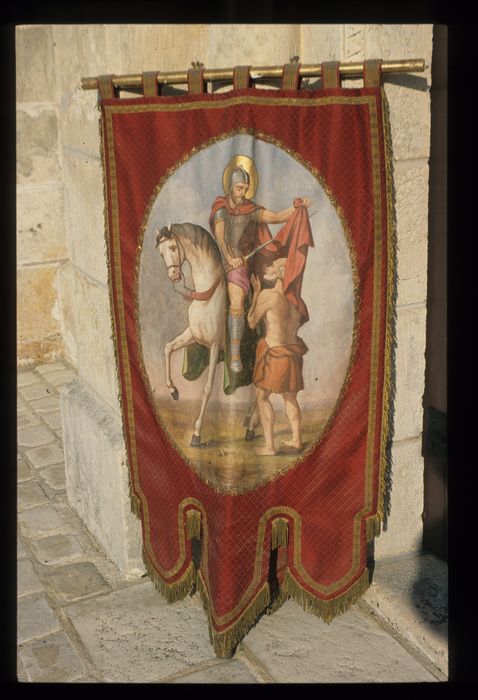 bannière d'église : Saint Martin - © Ministère de la Culture (France), Conservation des antiquités et des objets d'art de l'Indre, tous droits réservés 