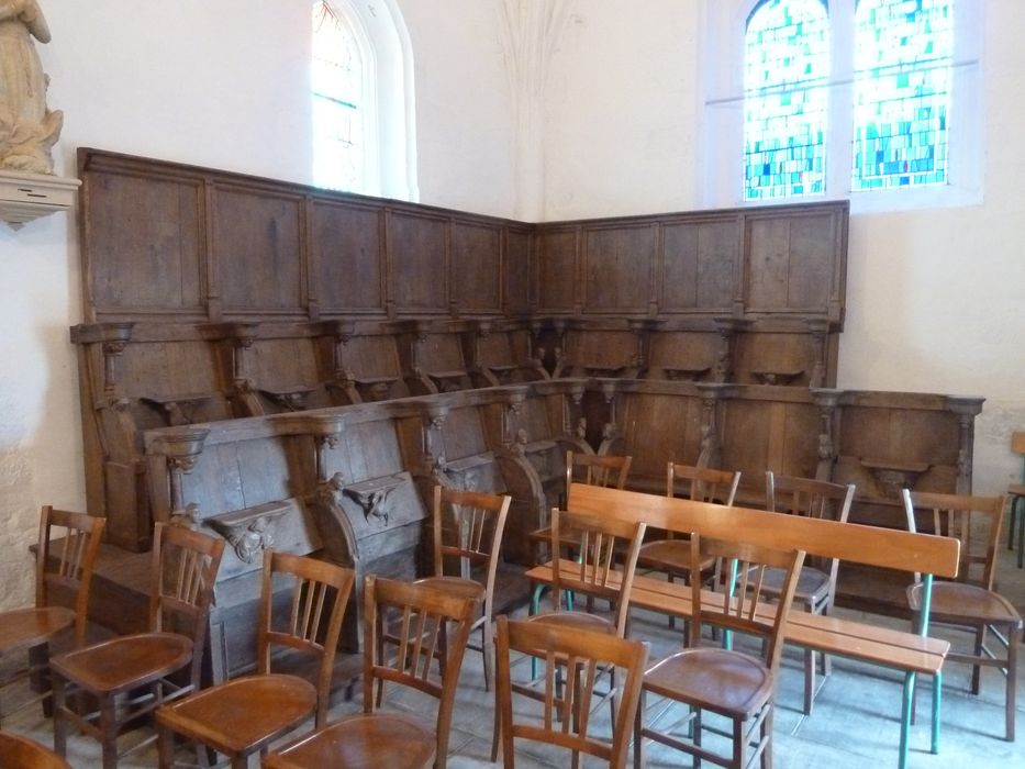 stalles - © Ministère de la Culture (France), Conservation des antiquités et des objets d'art de l'Indre, tous droits réservés 