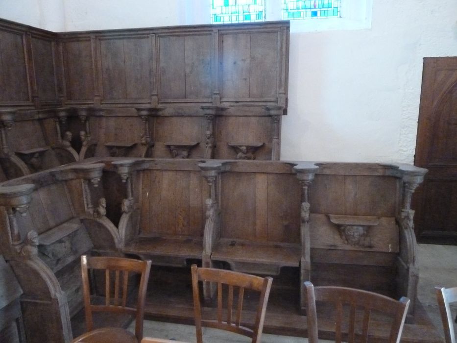 stalles - © Ministère de la Culture (France), Conservation des antiquités et des objets d'art de l'Indre, tous droits réservés 