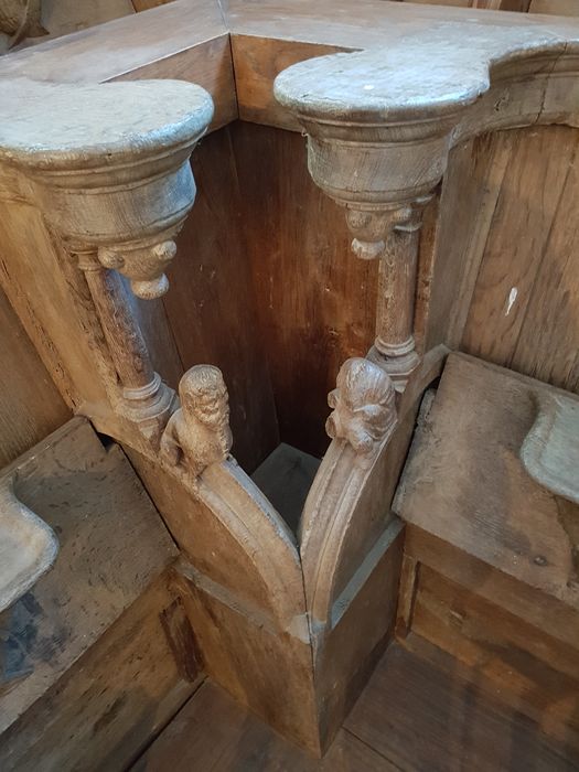 stalles, détail