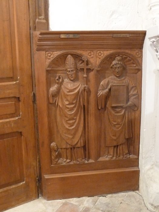 lambris de revêtement, détail - © Ministère de la Culture (France), Conservation des antiquités et des objets d'art de l'Indre, tous droits réservés 