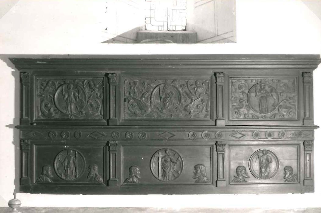 lambris de revêtement - © Ministère de la Culture (France), Conservation des antiquités et des objets d'art de l'Indre, tous droits réservés