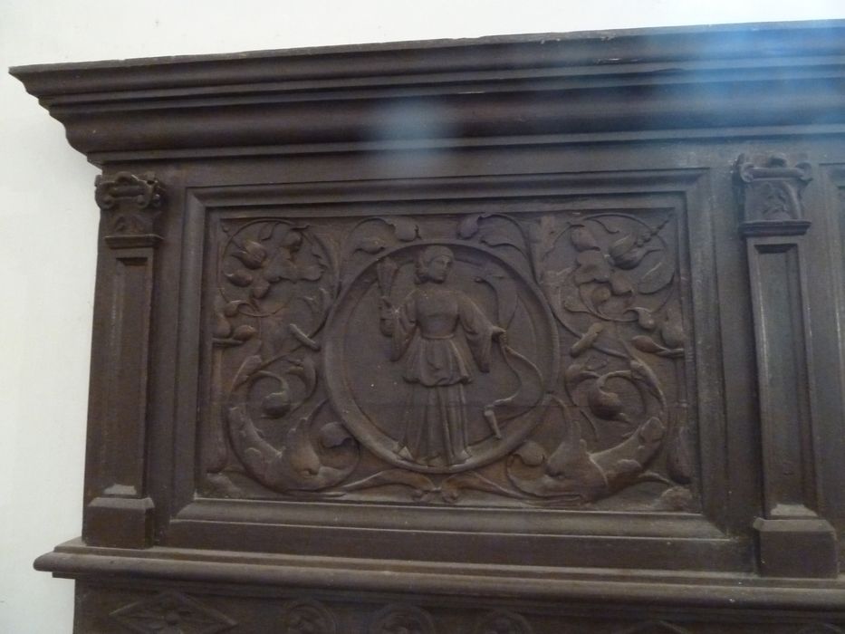 lambris de revêtement, détail - © Ministère de la Culture (France), Conservation des antiquités et des objets d'art de l'Indre, tous droits réservés 
