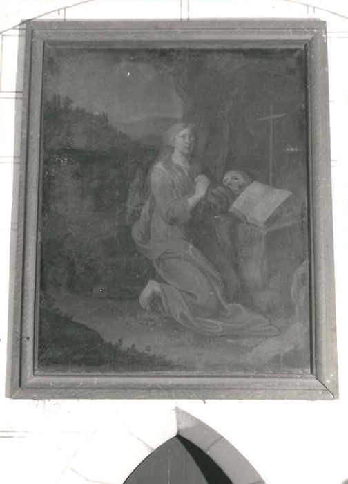 tableau : Sainte Madeleine - © Ministère de la Culture (France), Conservation des antiquités et des objets d'art de l'Indre, tous droits réservés 