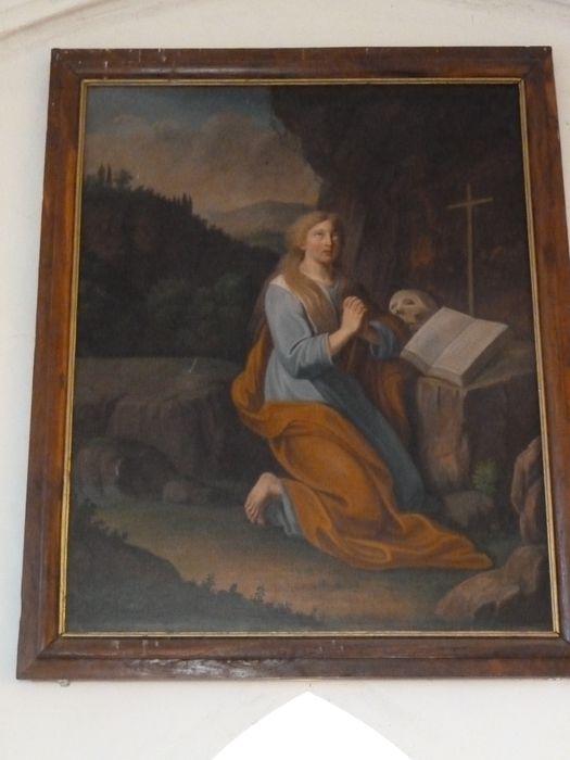 tableau : Sainte Madeleine - © Ministère de la Culture (France), Conservation des antiquités et des objets d'art de l'Indre, tous droits réservés