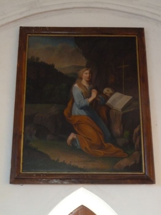 tableau : Sainte Madeleine - © Ministère de la Culture (France), Conservation des antiquités et des objets d'art de l'Indre – Tous droits réservés 