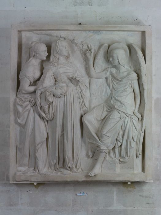 bas-relief : Les Saintes femmes au tombeau