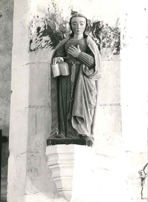 statue : Vierge dite Servante du Seigneur