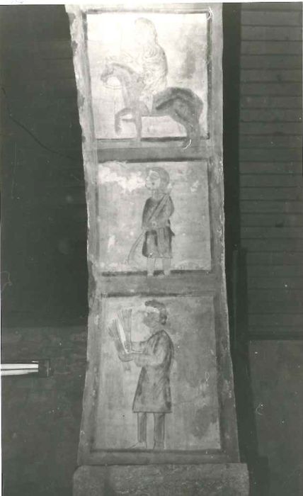 peintures monumentales du choeur : Travaux des mois (les), détail