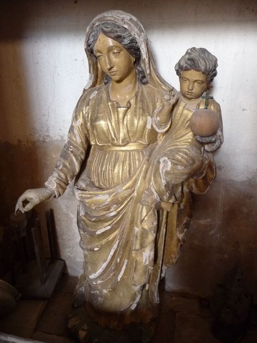 statue : Vierge à l'Enfant
