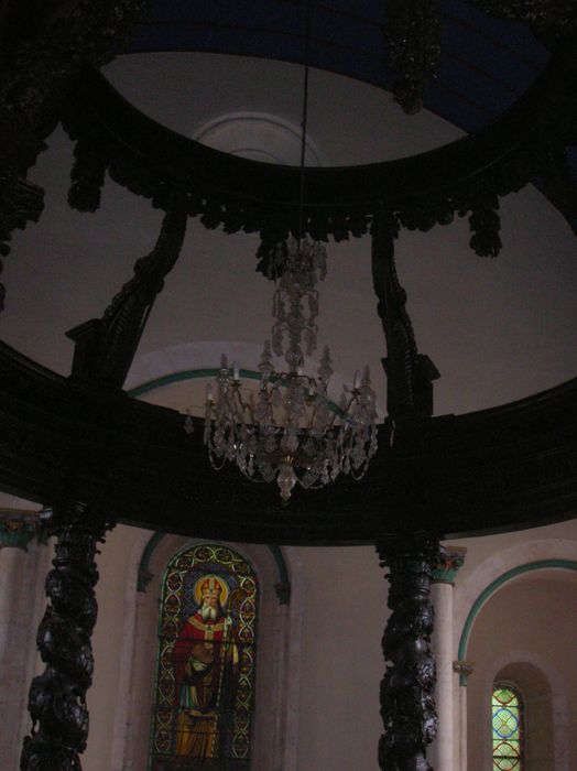 dais d'autel (baldaquin), vue partielle