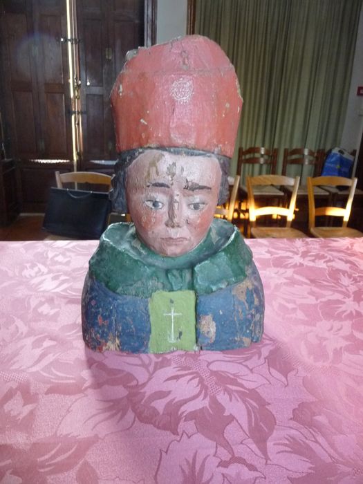 buste-reliquaire : Saint Eutrope - © Ministère de la Culture (France), Conservation des antiquités et des objets d'art de l'Indre – Tous droits réservés 