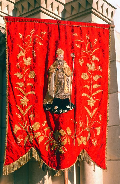 bannière d'église : Saint Martin - © Ministère de la Culture (France), Conservation des antiquités et des objets d'art de l'Indre, tous droits réservés 
