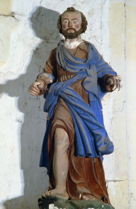 statue : Saint Roch - © Ministère de la Culture (France), Conservation des antiquités et des objets d'art de l'Indre, tous droits réservés 