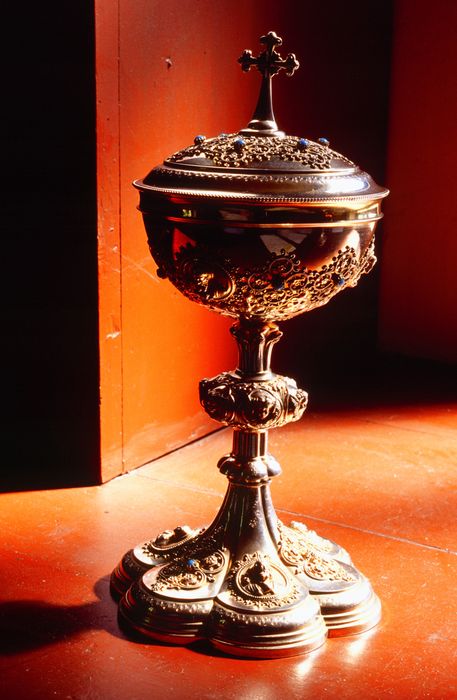 ciboire - © Ministère de la Culture (France), Conservation des antiquités et des objets d'art de l'Indre – Tous droits réservés