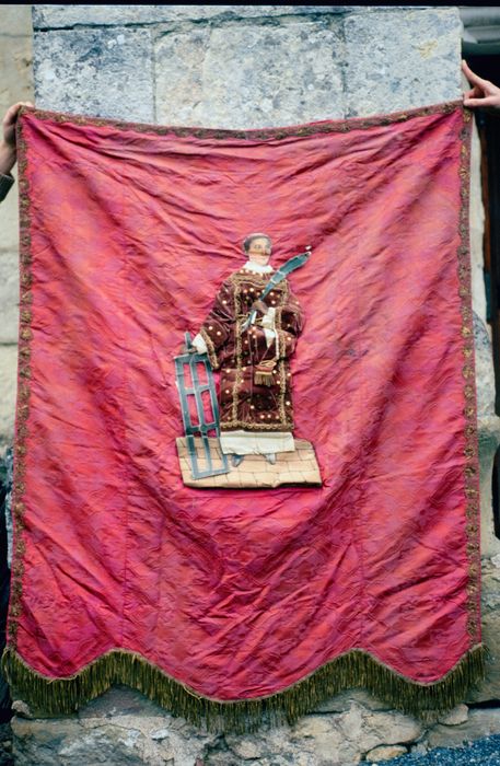 bannière d'église dite de saint Laurent - © Ministère de la Culture (France), Conservation des antiquités et des objets d'art de l'Indre, tous droits réservés