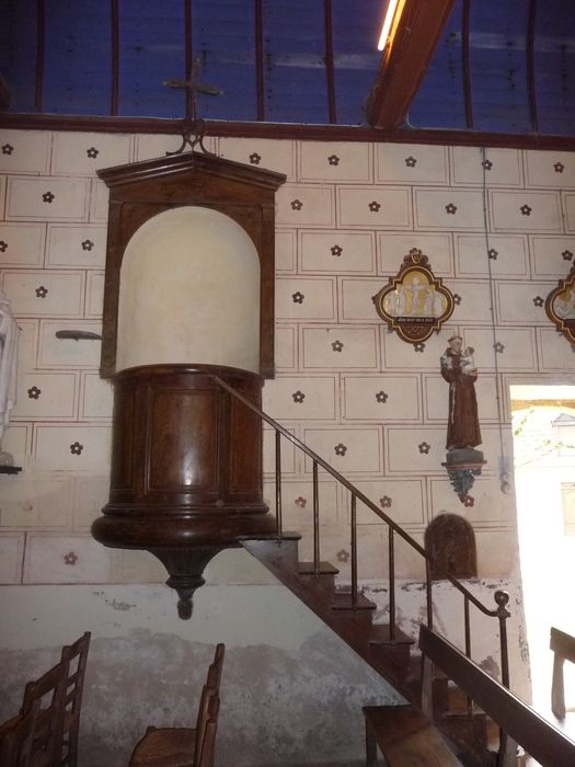 chaire à prêcher - © Ministère de la Culture (France), Conservation des antiquités et des objets d'art de l'Indre, tous droits réservés 