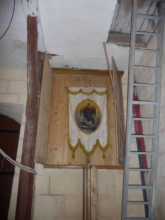 bannière de procession : Assomption de la Vierge (l') - © Ministère de la Culture (France), Conservation des antiquités et des objets d'art de l'Indre, tous droits réservés 