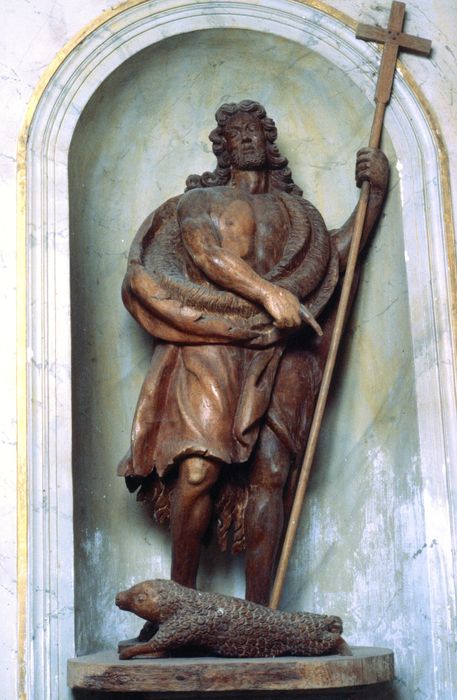 statue : Saint Jean-Baptiste - © Ministère de la Culture (France), Conservation des antiquités et des objets d'art de l'Indre – Tous droits réservés 