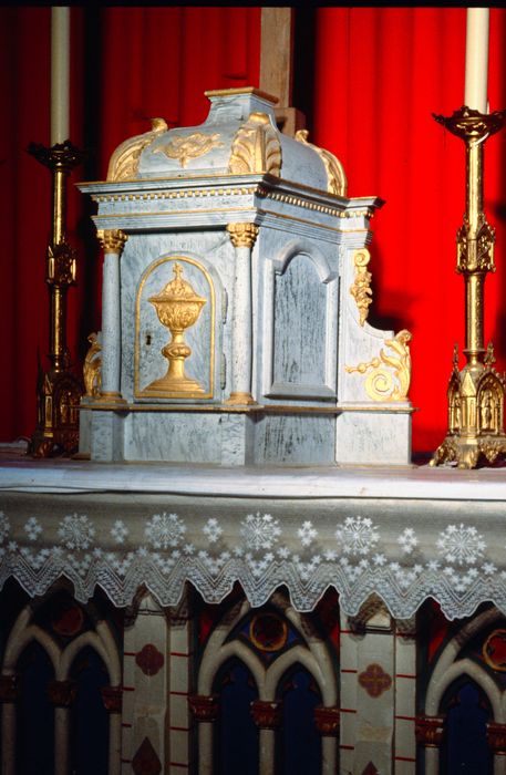 tabernacle - © Ministère de la Culture (France), Conservation des antiquités et des objets d'art de l'Indre – Tous droits réservés 