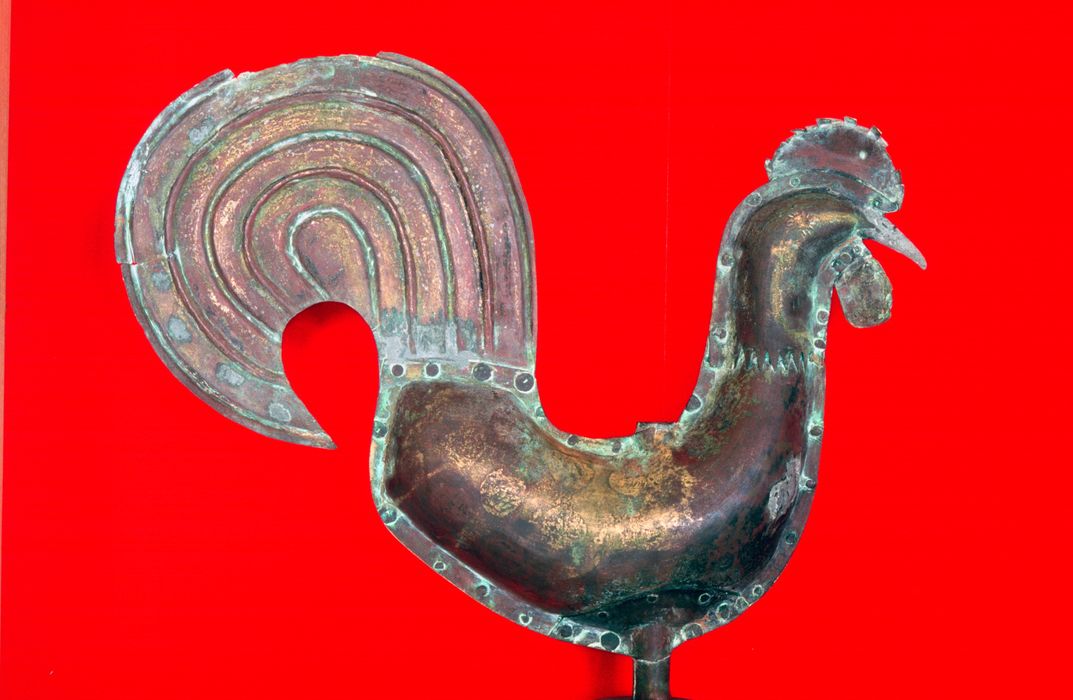 ancien coq du clocher - © Ministère de la Culture (France), Conservation des antiquités et des objets d'art de l'Indre, tous droits réservés 