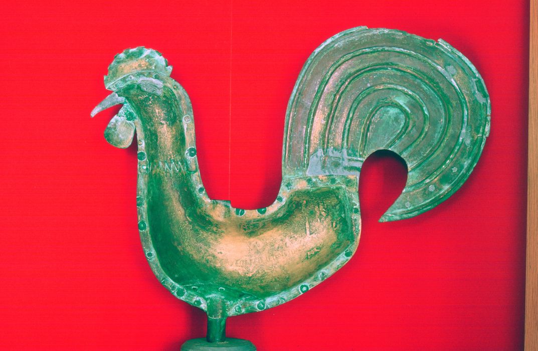 ancien coq du clocher - © Ministère de la Culture (France), Conservation des antiquités et des objets d'art de l'Indre – Tous droits réservés 