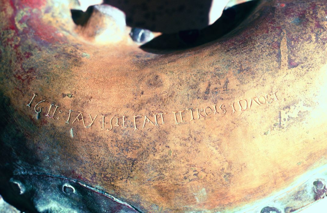 ancien coq du clocher, détail - © Ministère de la Culture (France), Conservation des antiquités et des objets d'art de l'Indre, tous droits réservés 