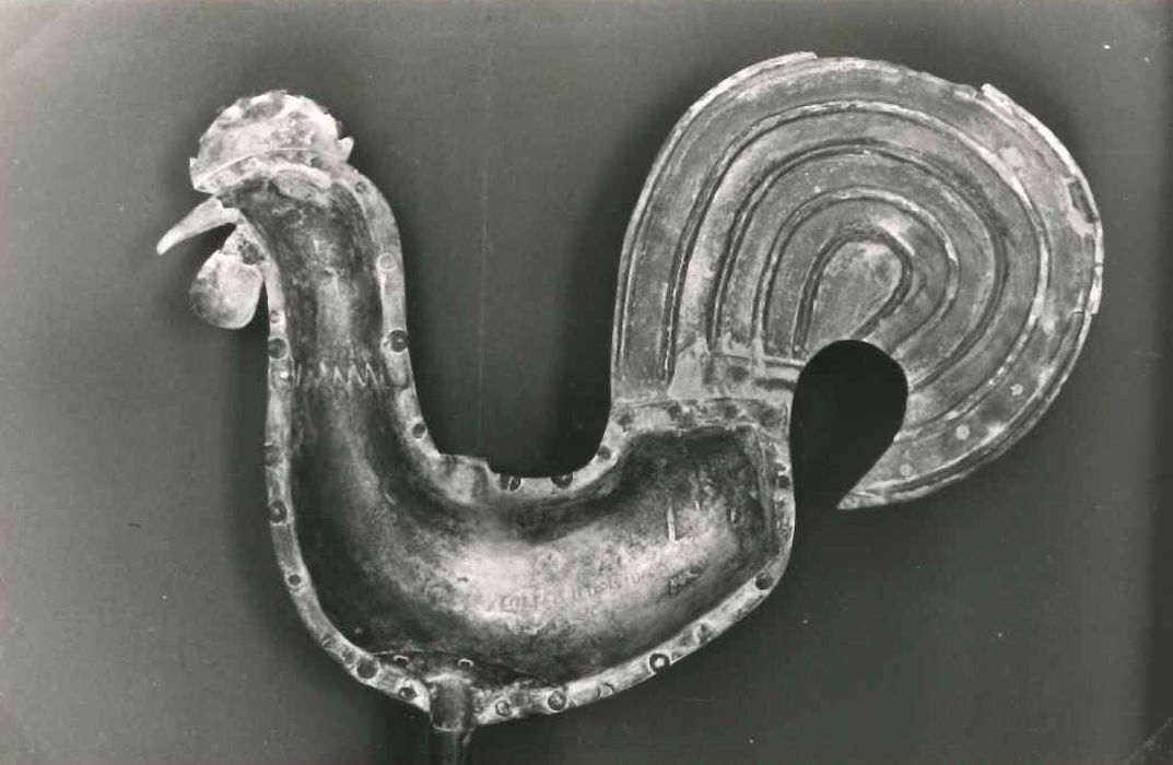 ancien coq du clocher - © Ministère de la Culture (France), Conservation des antiquités et des objets d'art de l'Indre – Tous droits réservés 