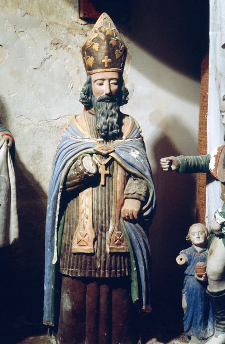 statue : Saint Mandé - © Ministère de la Culture (France), Conservation des antiquités et des objets d'art de l'Indre, tous droits réservés 