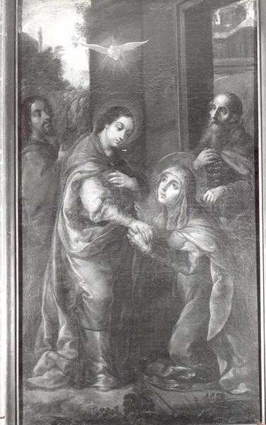 Tableau : Visitation de la Vierge par sainte Elisabeth