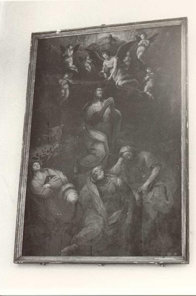 tableau : L'agonie de Jésus ou Jardin des Oliviers, vue générale - © Ministère de la Culture (France), Conservation des antiquités et des objets d'art de l'Indre-et-Loire, tous droits réservés 