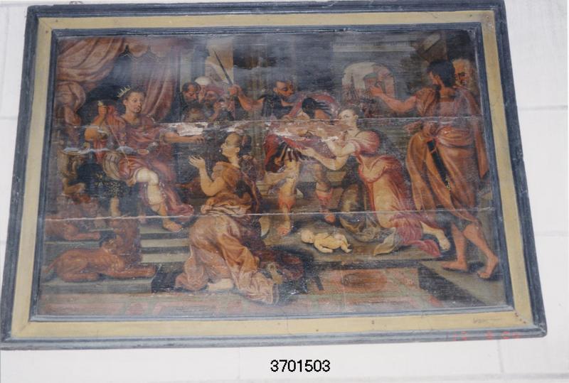 Tableau : le Jugement de Salomon