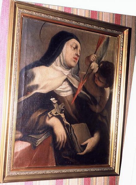 tableau : sainte Thérèse, vue générale - © Ministère de la Culture (France), Conservation des antiquités et des objets d'art de l'Indre-et-Loire, tous droits réservés 