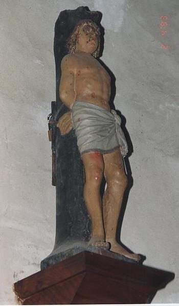 statue : saint Sébastien, vue générale