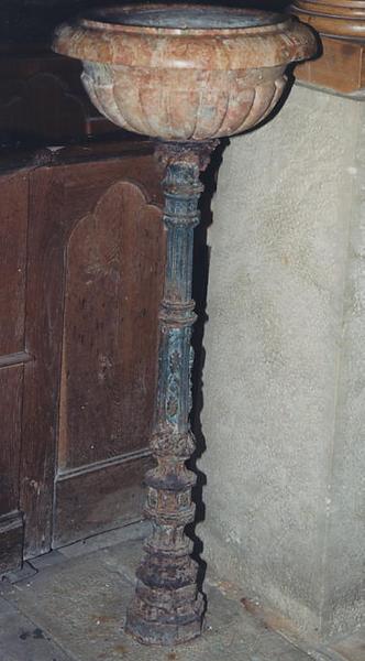 bénitier, vue générale