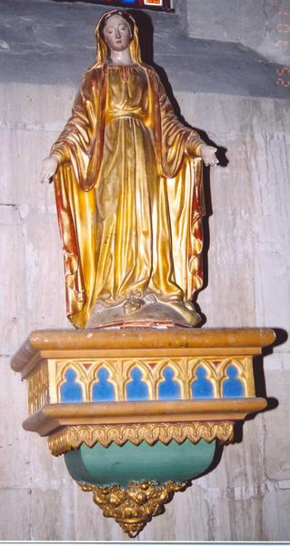 statue : Vierge Immaculée (la), vue générale