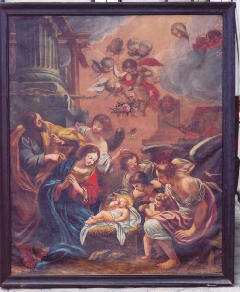 tableau : Adoration des mages (l'), vue générale