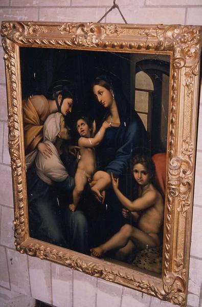 tableau : La Vierge, l'Enfant Jésus, sainte Elisabeth et saint Jean, vue générale