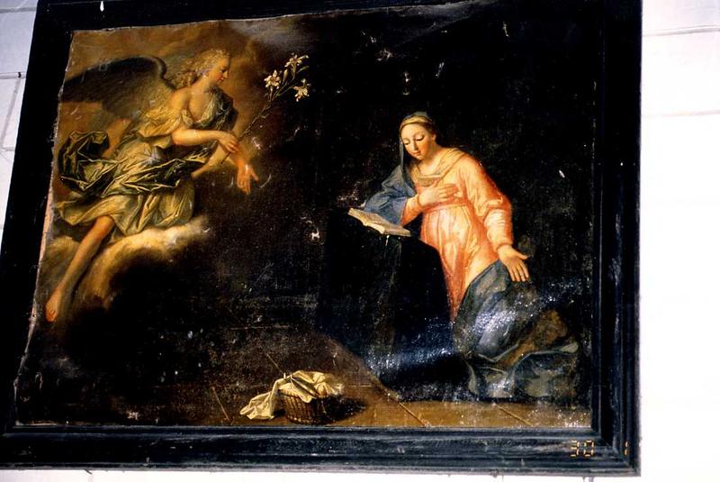 tableau : Annonciation (l'), vue générale