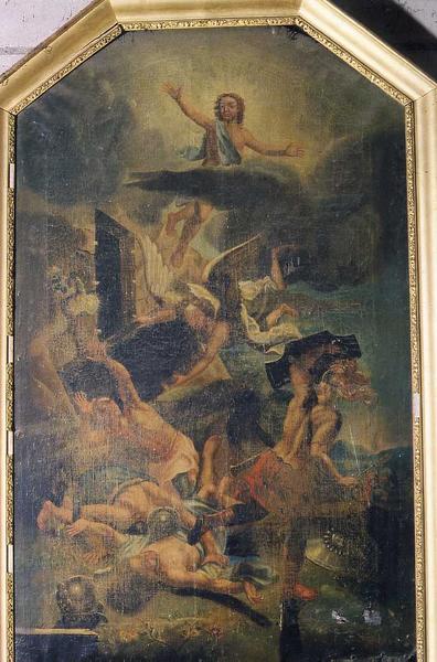 tableau : Résurrection (la), vue générale - © Ministère de la Culture (France), Conservation des antiquités et des objets d'art de l'Indre-et-Loire, tous droits réservés 