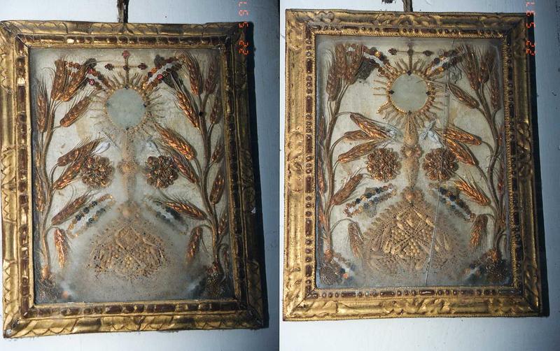 tableaux votifs (2), vue générale - © Ministère de la Culture (France), Conservation des antiquités et des objets d'art de l'Indre-et-Loire, tous droits réservés 