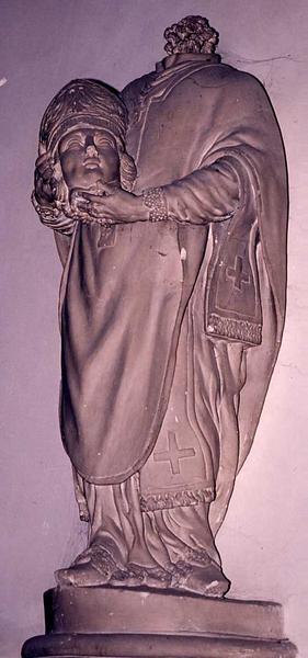 statue : saint Denis, vue générale