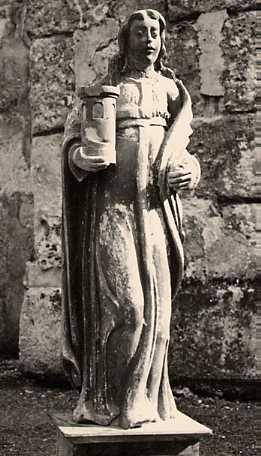 Statue : Sainte Barbe