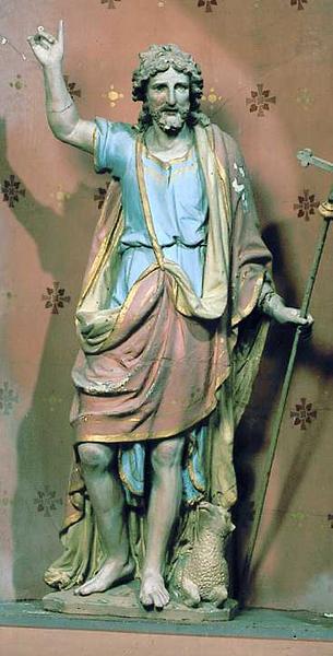 statue : saint Jean-Baptiste, vue générale