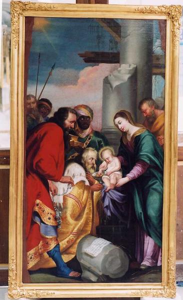 tableau : Adoration des mages (l'), vue générale