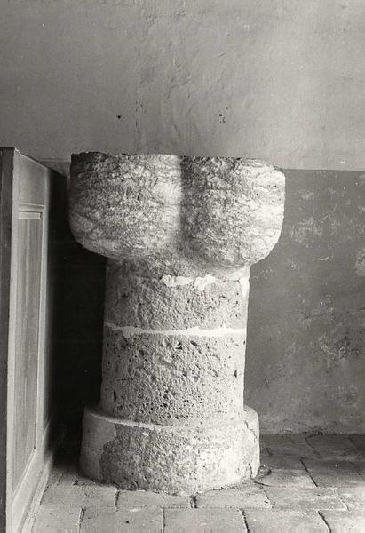 bénitier, vue générale